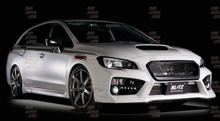 スバル WRXS4 WRX sti VAG VAB BLITZZZR Blitz Aero Speed R-Concept Front Lip Spoiler - WRX STi VAB WRX S4